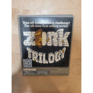 Zork Trilogy - IBM - Infocom - 5 1/4 Box NO 3.5"